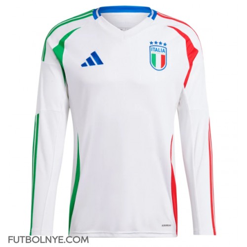 Camiseta Italia Visitante Equipación Eurocopa 2024 manga larga